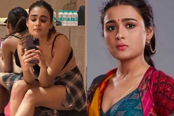 குழந்தை மூடுக்கு சென்ற நடிகை ஷாலினி பாண்டே..பிரைவேட் போட்டோஸ்.. | Actress Shalini Pandey Recent Photos Video Post