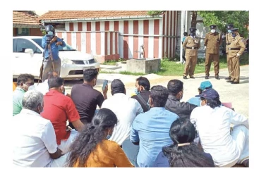 கடற்படையினரின் நில அபகரிப்பிற்கு எதிராக யாழில் நாளை போராட்டம்