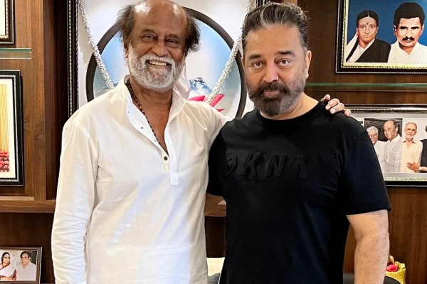 திடீரென ரஜினியை சந்தித்த கமல் ஹாசன்.. காரணம் இதுதானா | Mp Kamal Haasan Meets Rajinikanth In His House