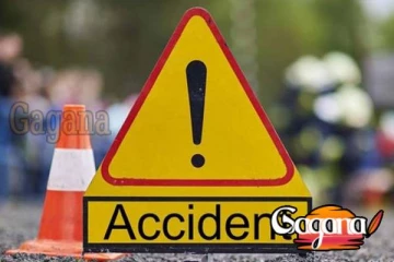 වව්නියාවේදී යතුරු පැදියක් හා මෝටර් රථයක් මුහුණට මුහුණ ගැටේ