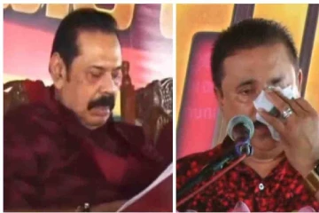 மகிந்த முன்னிலையில் கதறி அழுத மொட்டு எம்.பி