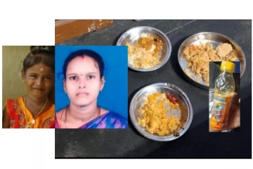 சிக்கன் கிரேவி சாப்பிட்டுவிட்டு குளிர்பானம் குடித்த தாய், மகள் உயிரிழப்பு