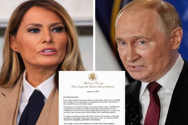 அமெரிக்க அரசியலில் புதிய சர்ச்சை ; மெலானியாவுக்கு புடின் அனுப்பிய ரகசிய கடிதம் | Putin S Secret Letter To Melania Sparks அமெரிக்க அரசியலில் புதிய சர்ச்சை ; மெலானியாவுக்கு புடின் அனுப்பிய ரகசிய கடிதம் | Putin S Secret Letter To Melania Sparks