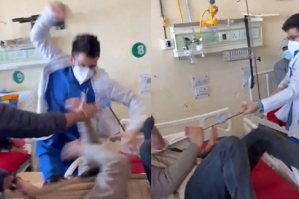 நோயாளியை மோசமாக தாக்கிய மருத்துவர் - வைரலாகும் அதிர்ச்சி வீடியோ | Doctor Beat Up Patient Treatment Himachal