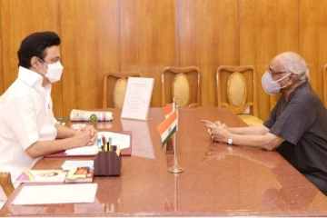 இந்திய ரிசர்வ் வங்கியின் முன்னாள் ஆளுநர் ரங்கராஜன் முதல்வருடன் சந்திப்பு!