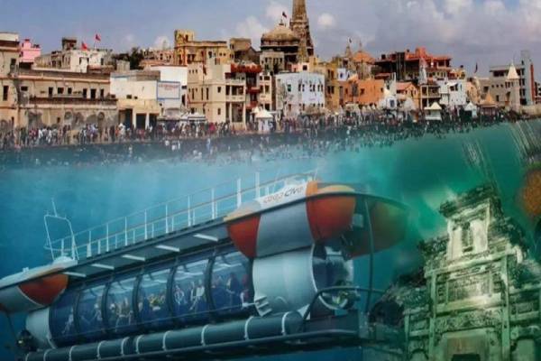 கடலில் மூழ்கிய துவாரகா; இனி நீர்மூழ்கியில் பார்வையிடலாம் - அரசு தகவல் - தமிழ்நாடு