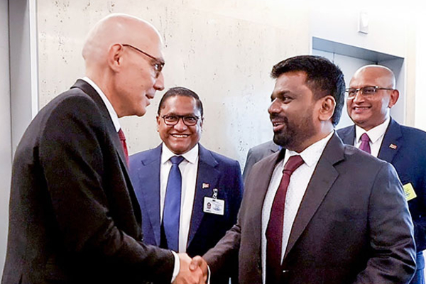 ட்ரம்பை சந்தித்த ஜனாதிபதி அநுர குமார | Anura Met Trump Un Meeting Anura Us Visit