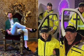 உக்ரைன் எல்லையில் கூட்டத்தில் ஒருவராக நின்று உக்ரைன் அகதிகளுக்கு உதவும் ஜேர்மன் இளவரசர்