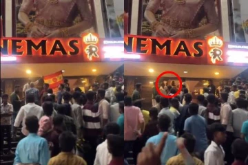 தவெக கொடியுடன் விடாமுயற்சி படத்திற்கு வந்த தொண்டர் - தாக்குதல் நடத்திய அஜித் ரசிகர்கள்