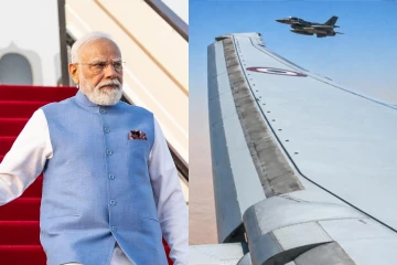 பிரதமர் மோடிக்கு நடுவானில் F-16 பாதுகாப்பு அளித்த UAE, வைரலாகும் வீடியோ