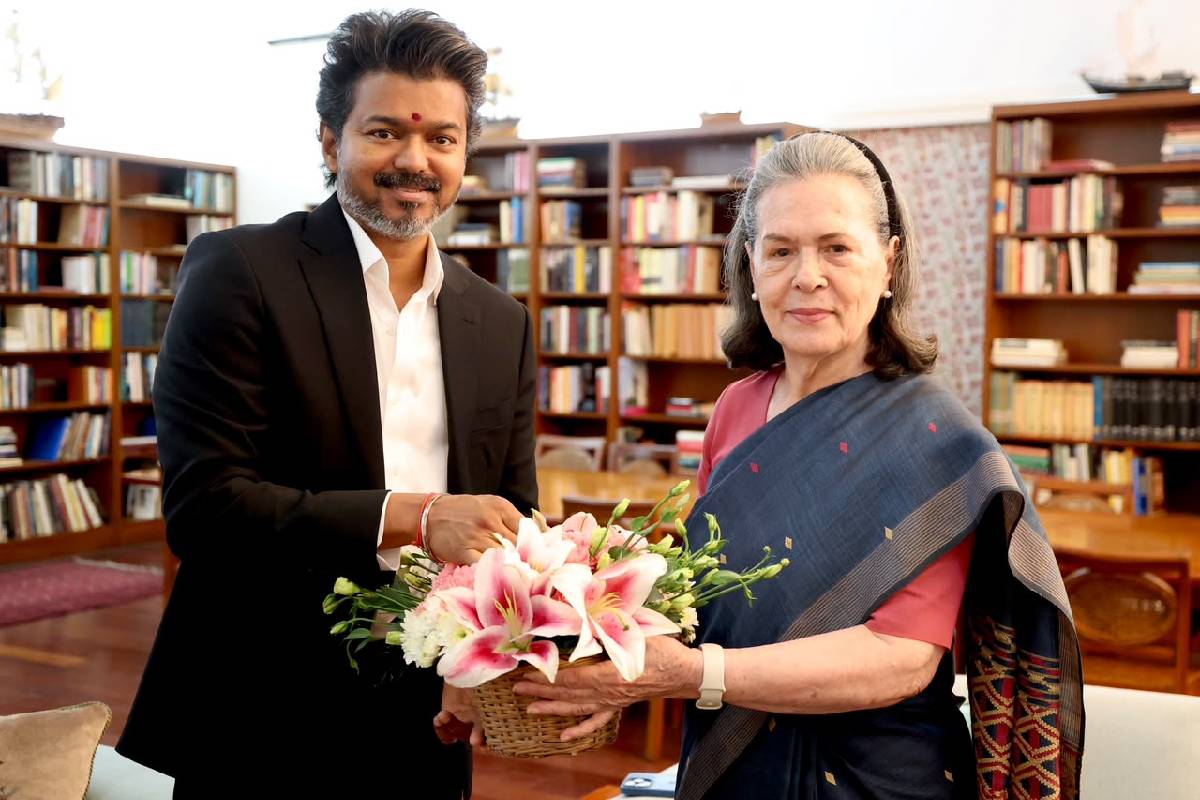 ராகுல் காந்தி, டி.ராஜாவை சந்தித்த முதல்வர் விஜய் | Cm Vijay Meet Rahul Gandhi T Raja In Delhi