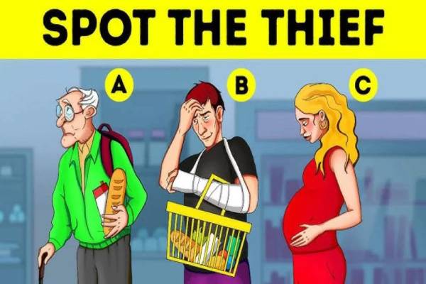 IQ Test: மாறுவேடத்தில் மறைந்திருக்கும் திருடன்.. 5 வினாடிகளில் கண்டுபிடிங்க | Brain Teaser Iq Test Spot Who Is The Thief