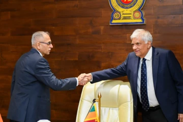 வினய் மோகன் குவத்ரா ஜனாதிபதி ரணில் விக்கிரமசிங்க சந்திப்பு