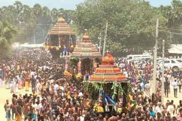 யாழ் வடமராட்சி வல்லிபுர ஆழ்வார் ஆலயத்தின் இன்று தேர்த் திருவிழா