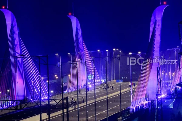 உயர் பாதுகாப்பிற்கு மத்தியில் புதிய களனி பாலம் | Kelaniya Flyover Srilanka Extreme Security