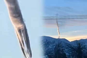 வானில் தோன்றிய விநோதக் காட்சி... ரஷ்யாவின் இரகசிய ஆயுதம் என பயந்த மக்கள்