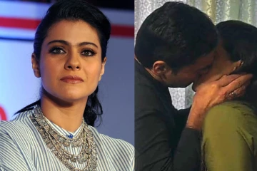 திருமண வயதில் மகள் இருக்கும் நிலையில் இப்படியா? 48 வயதில் 2 பேருடன் லிப் லாக் அடித்த கஜோல்!.