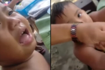 கோபம் வந்த குழந்தை... என்ன செய்ததுன்னு தெரியுமா? இந்த வீடியோவை பாருங்க...