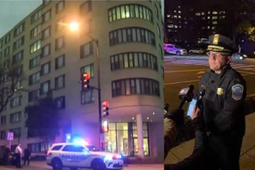 8வது மாடியில் இருந்து குதித்த கை கால்கள் கட்டப்பட்ட பெண்: கையும் களவுமாக சிக்கிய குற்றவாளி!