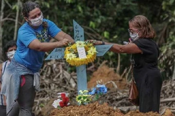 பிரேசிலில் 4½ லட்சத்தை கடந்த கொரோனா உயிரிழப்பு