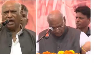 மேடையில் பேசிக்கொண்டிருந்த போதே மயங்கி விழுந்த கார்கே - காஷ்மீரில் என்ன நடந்தது?