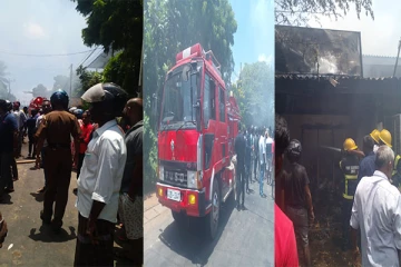 யாழ். கடையொன்றில் திடீர் தீ விபத்து (photos)