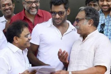 நீதிடா தர்மம்டா! நடிகர் சங்கத்துக்கு விபூதி அடித்த விஷால்! தேர்தல் முடிவு என்னவாகும்?