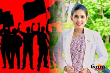 හයේෂිකාට එරෙහිව ගම්වාසීන් මීගමුව අධිකරණය ඉදිරිපිට විරෝධතාවක