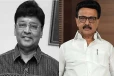 பாக்யராஜ் உடலுக்கு முக ஸ்டாலின் அஞ்சலி