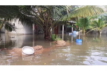சீரற்ற காலநிலையால் யாழ்ப்பாணம் - இளவாலை வடமேற்கு பகுதி மக்கள் பெரும் பாதிப்பு