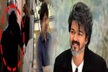 கூட்டத்தில் தடுக்கி விழுந்த நடிகர் விஜய்... தள்ளிவிட்டவருக்கு தர்ம அடி கொடுத்த புஸ்ஸி ஆனந்த்...