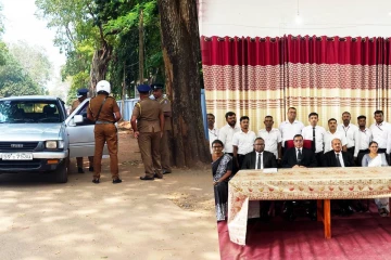 பிரதம நீதியரசர் வவுனியாவிற்கு விஜயம் : நீதிமன்ற செயற்பாடுகளையும் பார்வையிட்டார்.