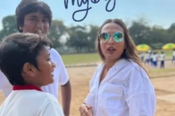 மகன்களின் பள்ளி விழாவில் ஐஸ்வர்யா ரஜினி! வைரல் புகைப்படங்கள்