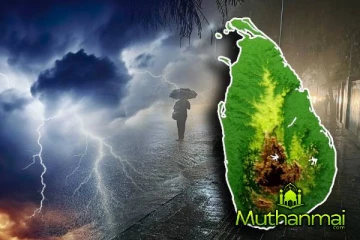 மாலை வேளையில் இடியுடன் கூடிய மழை