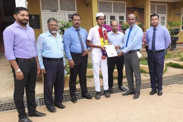 விஞ்ஞான ஒலிம்பியாட் போட்டியில் சாஹிரா கல்லூரி மாணவன் சாதனை