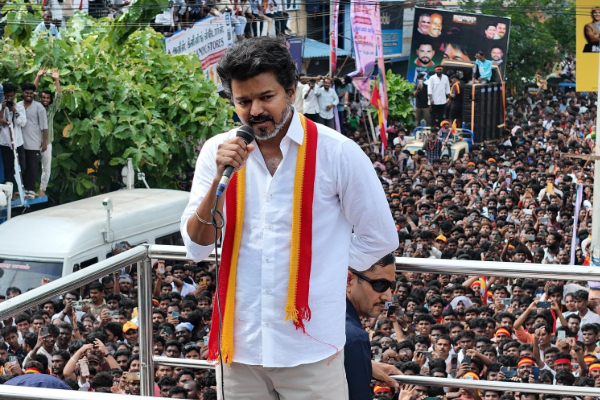 திருச்சியில் தவெக-வின் முதல் பிரச்சாரம் தொடங்கியது.. விஜய்யின் அதிரடி பேச்சு | Tvk Vijay First Speech In Trichy
