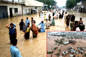 பாகிஸ்தானின் பஞ்சாப் மாகாணத்தில் வரலாறு காணாத வெள்ளம்
