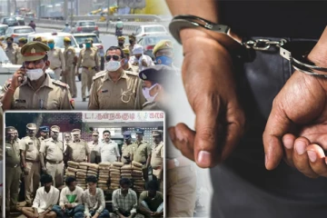 இந்தியாவிலிருந்து இலங்கைக்கு கடத்தப்படவிருந்த கஞ்சா பறிமுதல்: ஐவர் கைது