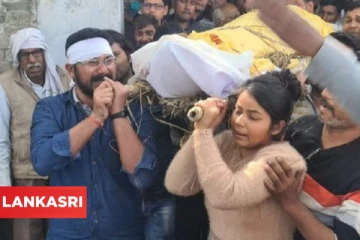 துஷ்பிரயோகம் செய்தவனால் கொல்லப்பட்ட தந்தையின் உடலை தோளில் சுமந்துச்சென்ற பாதிக்கப்பட்ட மகள்! நெஞ்சை உருக்கும் படம்