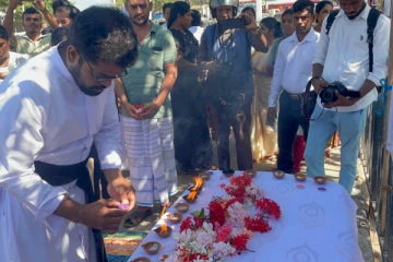 துருக்கி மற்றும் சிரியாவில் ஏற்பட்ட நிலநடுக்கத்தில் உயிரிழந்த மக்களுக்கு மன்னாரில் அஞ்சலி(Photos)