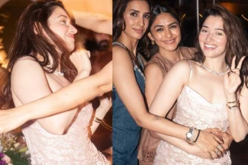 நடிகையின் பர்த்டே பார்ட்டி!! ஆட்டம் போட்டு கொண்டாடிய நடிகை தமன்னா..