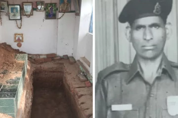 காதல் மனைவியின் கல்லறை அருகே! 25 ஆண்டுகளாக குழிதோண்டி காத்திருந்த தாத்தா