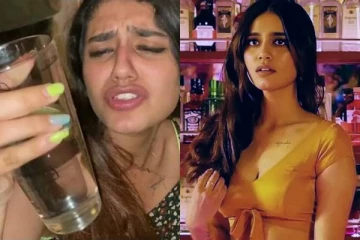 தலைக்கேறிய மதுபோதை!! குட் பேட் அக்லி பட ஹீரோயினின் வைரல் வீடியோ..