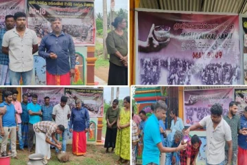 வவுனியா- தவசிகுளத்தில் முள்ளிவாய்கால் கஞ்சி வழங்கும் நிகழ்வு