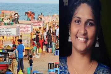 மெரினா பீச்சில் சுண்டல், பானிபூரி சாப்பிட்ட இளம் பெண் உயிரிழப்பு - ரயிலில் கதறிய நண்பர்கள்