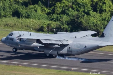 அமெரிக்க ராணுவ விமானத்தை சேதப்படுத்திய நபர்: அயர்லாந்து விமான நிலையத்தில் பரபரப்பு