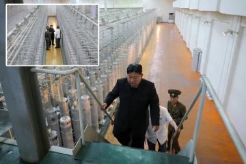 யுரேனியம் செறிவூட்டல் வசதிகளை பார்வையிட்ட கிம் ஜாங் உன்: முதல் படத்தை வெளியிட்ட வட கொரியா