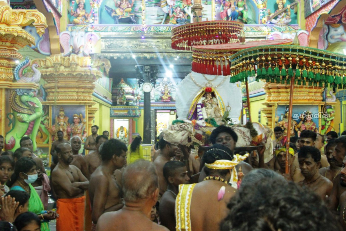 ஸ்ரீமாமாங்கேஸ்வரர் ஆலயத்தின் வருடாந்த மஹோற்சவம் கொடியிறக்கத்துடன் நிறைவு | Mamangeswara Temple Cultural Event