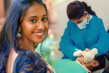 டாக்டர் பாடகி எல்லாத்தையும் விட்டுவிட்டு போட்டோஷூட்!! சூப்பர் சிங்கர் பிரியங்காவின் க்யூட் புகைப்படம்