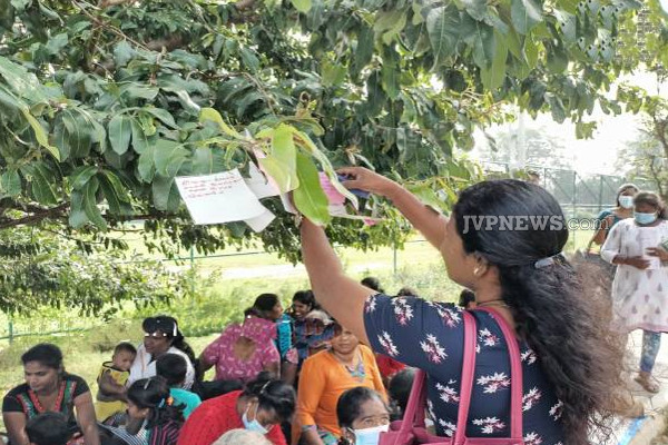 வித்தியாசமான கோரிக்கைகளை காட்சிப்படுத்தி போராட்டத்தில் இறங்கிய மக்கள்! | People Started Protesting Trees Demands